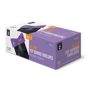 [UBE-8160] SLDR PSP Barrier Envelopes, Size 0, 36 bx/cs