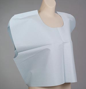 [918407] Exam Cape, Blue, 30" x 21", 3-Ply