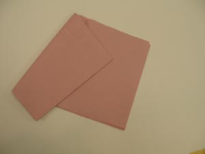 [918316] Drape Sheet, 40" x 48", 2-Ply, Mauve