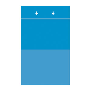 [8483] Drape, Under-Buttocks with 9 Cuff