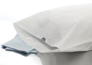[48766] Graham Medical Pillowcase, 21" x 30", Blue (85 cs/plt)