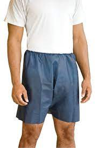 [91700] Graham Medical Graham Medical® US Assembled MediShorts® Exam Shorts, Nonwoven, Navy, S/M