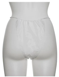 [900504-1] Bikini Panty, White, 1/bg, 100bg/bx/cs