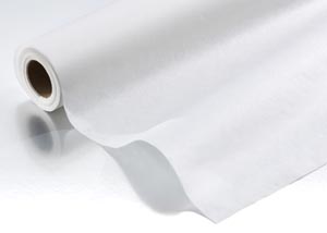 [42530] Graham Medical Table Paper, 21" x 125 ft, Crepe, White (48 cs/plt)