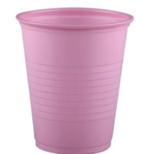[CXADR] Crosstex International Plastic Cup, 5 oz, Dusty Rose