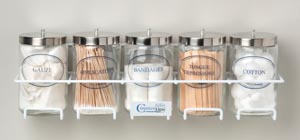 [4020] Sundry Jar Rack, 23" W