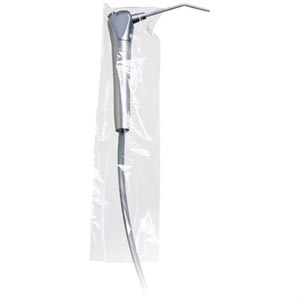 [UBC-8029] Air/Water Syringe Sleeves, 2-1/2" X 10", with Opening, Blue, 36 bx/cs