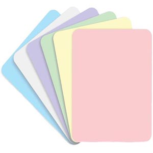 [UBC-80142] Tray Covers, 8-1/2"x 12-1/4", White