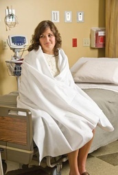 [52038] Graham Medical ComFort1® Blanket, 50&quot; x 84&quot;, Disposable, White, Polyester (36 cs/plt)