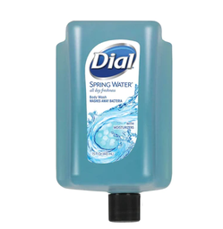 [1700099804] Dial Corporation Refill Cartridge, Body Wash, Spring Water, 15 oz