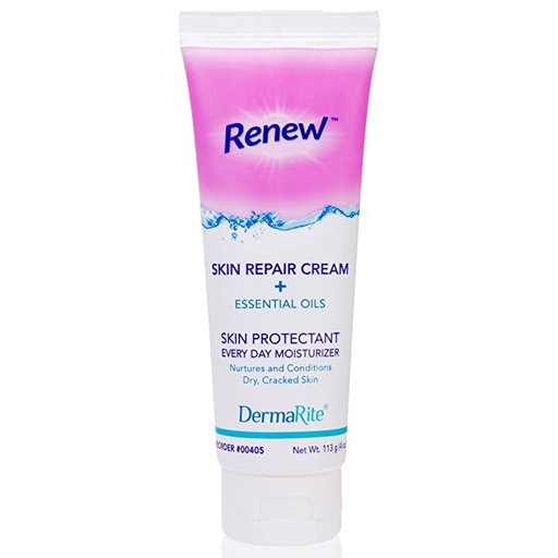 [00405] DermaRite Industries, LLC Renew™ Skin Repair Crème, Skin Protection, 4oz Tube
