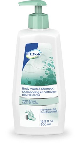 [64363] Essity Health & Medical Solutions Body Wash & Shampoo, 16.9 fl oz Pump Bottle