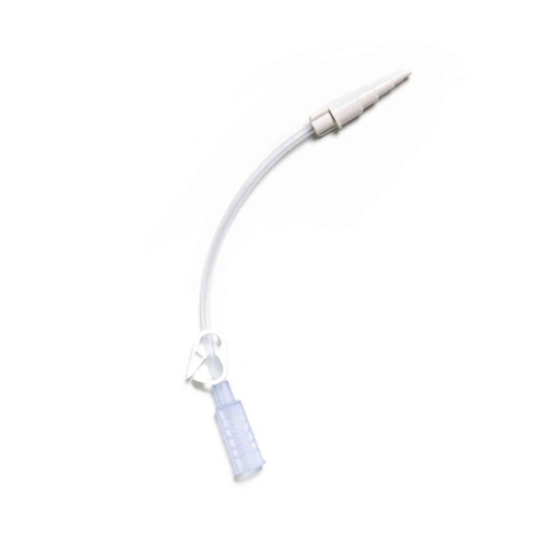[0105-06] Avanos Mic 15 cm Extension Tubing with Connectors, 5/Case