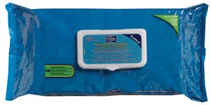 [J14143] Premium Multi-Purpose Washcloths, Solo® Softpak, 60/pk, 6 pk/cs (63 cs/plt)