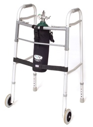 [80224] TO-2-TE Oxygen Tank Carrier For Wheeled Walker, Holds D Cylinder