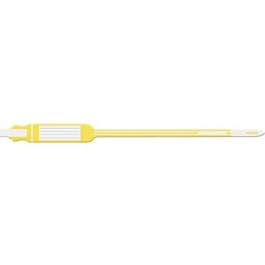 [7146] Wristband, Adult/ Pediatric, Insert, Self Adhesion, Tri-Laminate, Yellow, 250/bx