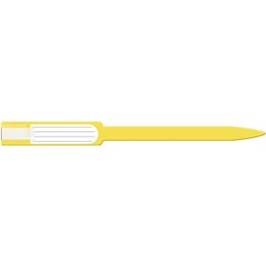 [8146] Wristband, Adult/ Pediatric, Insert, Self Adhesion, Soft Vinyl, Yellow, 250/bx