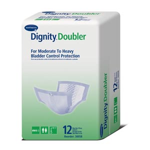 [30058] Dignity® Doubler, For Moderate to Heavy Protection, 13" x 24", White, 12/bg, 6 bg/cs