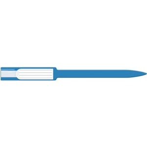 [8542] Wristband, Adult/ Pediatric, Insert, Self Adhesion, Sealing, Soft Vinyl, Blue, 250/bx