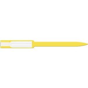 [8546] Wristband, Adult/ Pediatric, Insert, Self Adhesion, Sealing, Soft Vinyl, Yellow, 250/bx