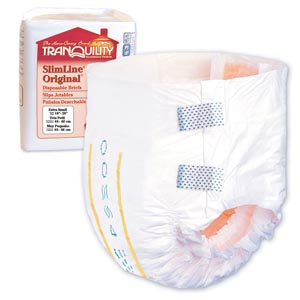 [2166] Brief, X-Small Adult, 18" to 26", 10.9 fl oz Capacity, 10/pk, 10 pk/cs (30 cs/plt)