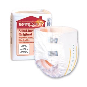[2120] Brief, Small Adult, 24" to 32", 12.7 fl oz Capacity, 10/pk, 10 pk/cs (20 cs/plt)