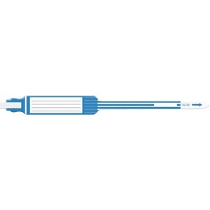 [7542] Wristband, Adult, Insert, Self Adhesion, Tri-Laminate, Mega Wide, Blue, 250/bx