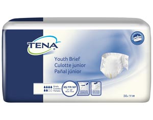 [61199] Brief, X-Small, 17" - 19" Hip Size, White, 30/pk, 3 pk/cs