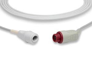 [IC-HP-ED0] IBP Adapter Cable Edwards Connector, Philips Compatible w/ OEM: 896083021