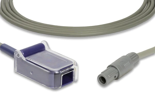 [E710P-1800] SpO2 Adapter Cable, 10ft, Mindray > Datascope Compatible w/ OEM: 0010-20-42595