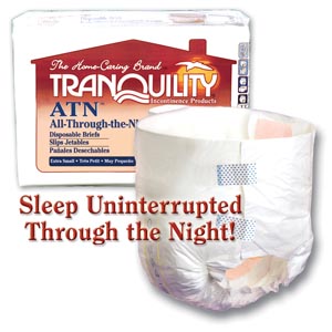 [2185] Brief, Medium Adult, 32" to 44", 27.5 fl oz Capacity, 12/pk, 8 pk/cs (18 cs/plt)