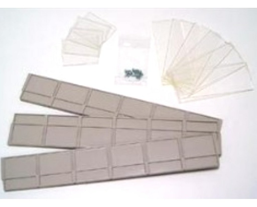 [12114K] Capsa Avalo 3 inch "S" Supplies Drawer Divider Kit for Small Medical Cart