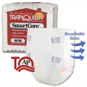 [2312] Brief, Medium Adult, 32"-44", 24.0 fl oz Capacity, 12/pk, 8 pk/cs