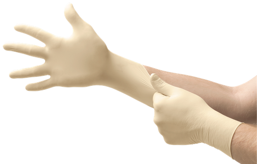 [3184-1] Ansell Exam Glove, Powder-Free, X-Large, White, Non-Sterile, 100/bx, 8 bx/cs