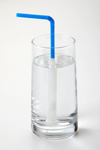 [1500] Bionix, LLC Thin Liquid SafeStraw, White, 12/bx