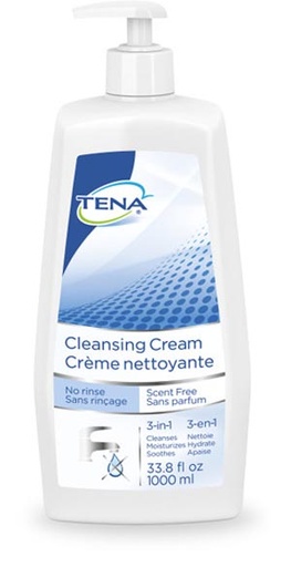 [64415] Cleansing Cream, Scent-Free, 33.8 fl oz Pump Bottle, 8/cs