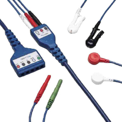 [R581] Conmed R Series 5 Lead Connector 55 ECG Safety Cable System for GE Eagle/Solar/Tram/Dash