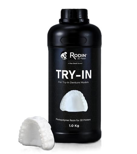 [3DR-TIF] PacDent 3D Resin, Rodin Try-In, 1kg