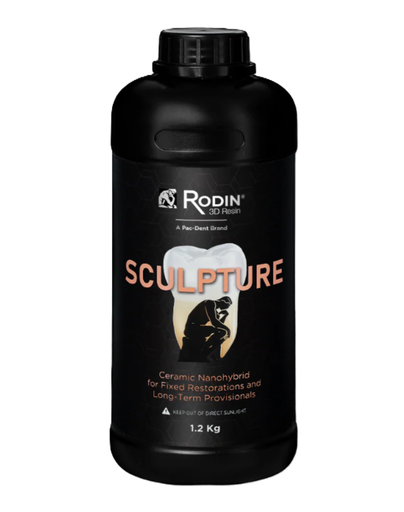 [3DR-CNR-C2-1200] PacDent 3D Resin, Rodin Sculpture Ceramic Nanohybrid, Shade C2, 1.2kg
