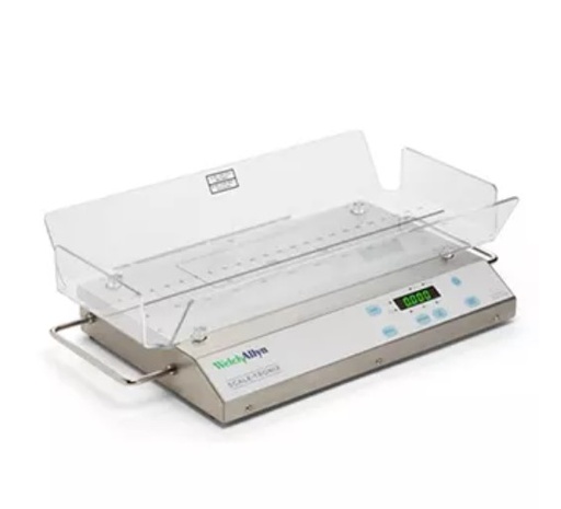 [4802D-AX-XB] Pediatric/ Infant Scale with Standard Cradle, Digital, LCD Display, 44 lb Weight Capacity