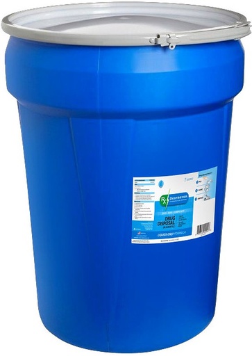[RX30LIQ] Global Liquid Medical Waste Disposal 30 Gallon Drum