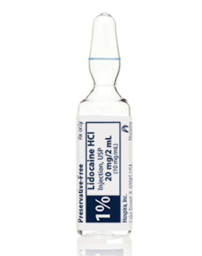 [00409471332] Lidocaine Hydrochloride Injection, USP, 10mg/ml, 2ml Glass Ampul, 50/bx (Rx)