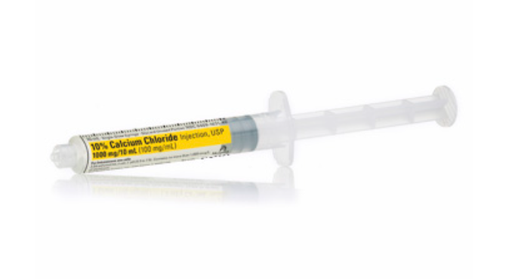 [00409163110] Calcium Chloride Injection, USP, 100mg/ml, 10ml Ansyr Plastic Syringe, 10/bx (Rx)
