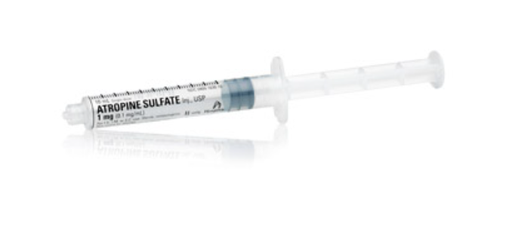 [00409163010] Ansyr Atropine Sulfate Injection, Plastic Syringe, 0.1mg/ ml, 10ml Vial, 10/bx (Rx)