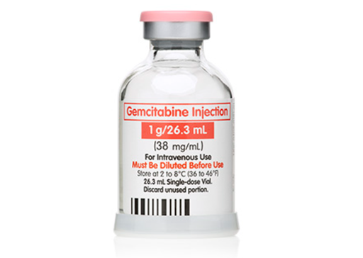 [00409018101] Gemcitabine Injection, 1g, 26.3ml Vial, Single Dose, Onco-Tain Glass Fliptop Vial (Rx)