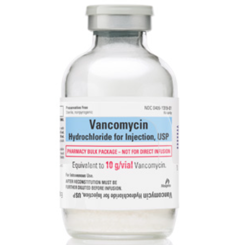 [00409131901] Vancomycin Hydrochloride for Injection, USP, 10g Glass Bottle, Pharmacy Bulk Package (Rx)