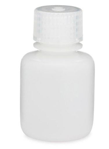 [7060030] Diamond RealSealBottle, Narrow Mouth Boston Round, HDPE with PP Closure, 30mL, 12/bg