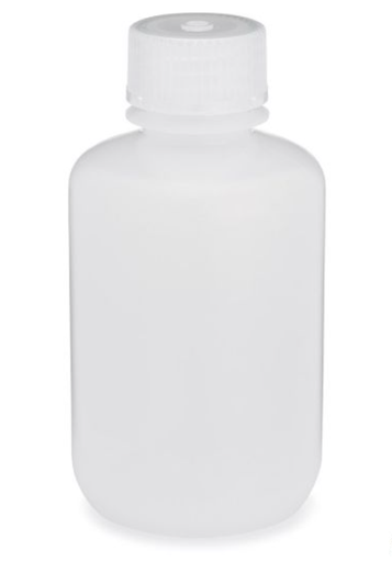 [7070125] Diamond RealSealBottle, Narrow Mouth Boston Round, LDPE w/PP Closure, 125mL, 12/bg