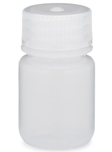 [7020030] Diamond RealSealBottle, Wide Mouth, Round, LDPE with PP Closure, 30mL, 12/bg
