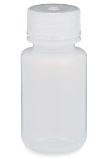 [7020060] Diamond RealSealBottle, Wide Mouth, Round, LDPE with PP Closure, 60mL, 12/bg